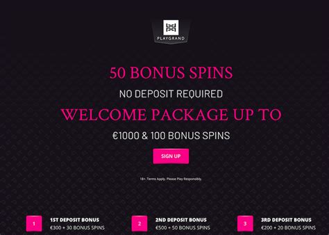 Playgrand Casino: 50 Free Spins No Deposit For .